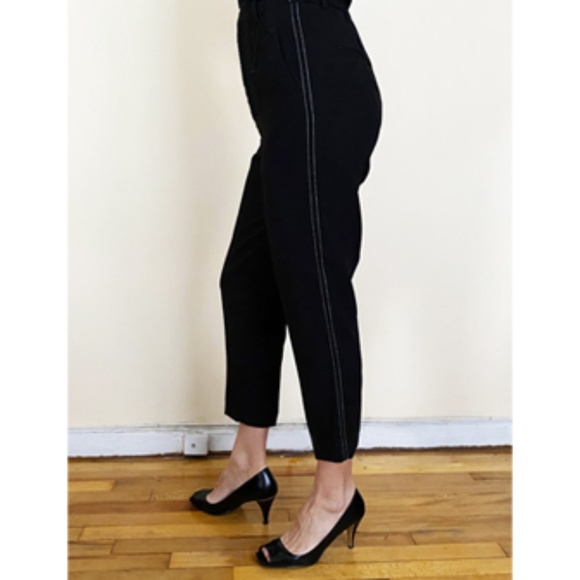 ZARA WOMAN BLACK PANTS SIZE 4 - Picture 3 of 6